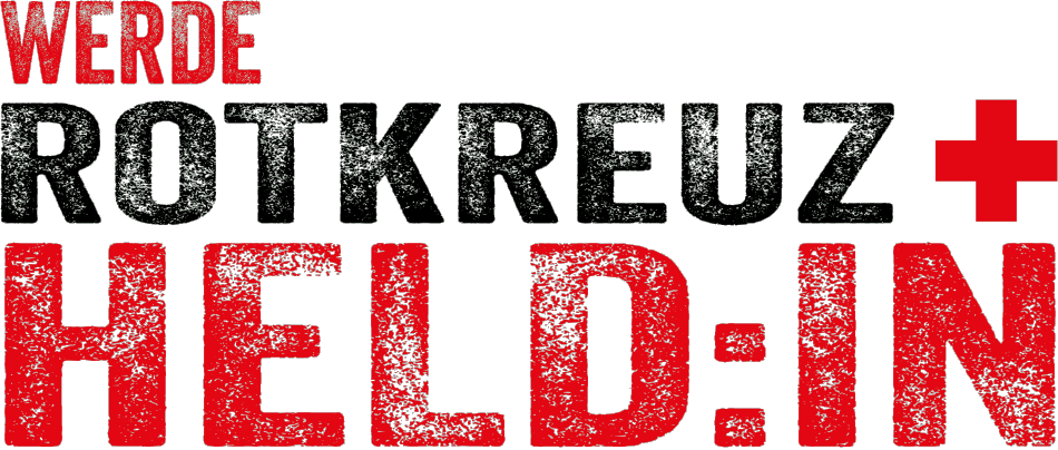 Logo Werde Rotkreuz Held transparent
